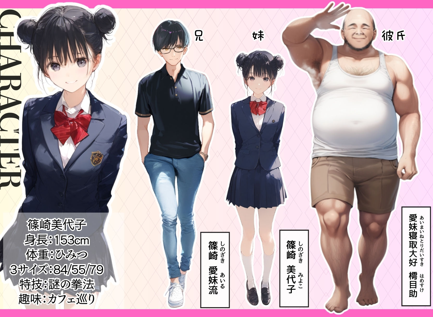 世界一かわいい俺の妹が突然連れてきた彼氏(おじさん)と超特濃種付けセックスをしていた件【種付け出版】の無料抜きポイント画像