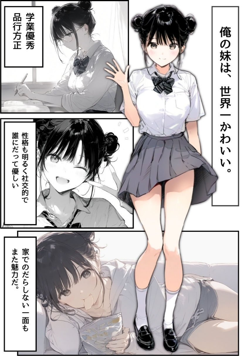 世界一かわいい俺の妹が突然連れてきた彼氏(おじさん)と超特濃種付けセックスをしていた件【種付け出版】