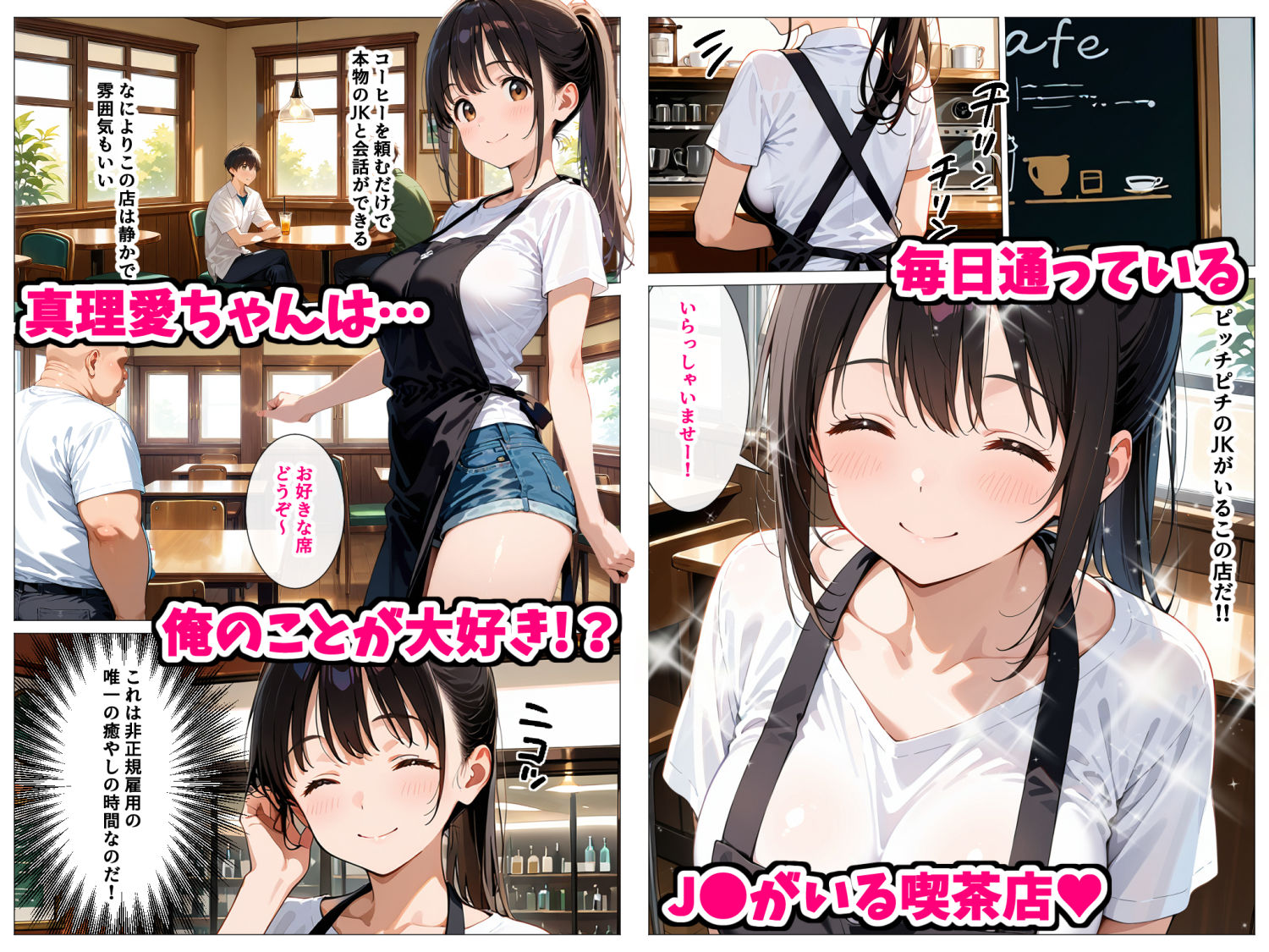 デカパイ過ぎる母娘をねっとり生ハメドスケベセックスでいただいちゃう話【デリカリカ】の無料抜きポイント画像