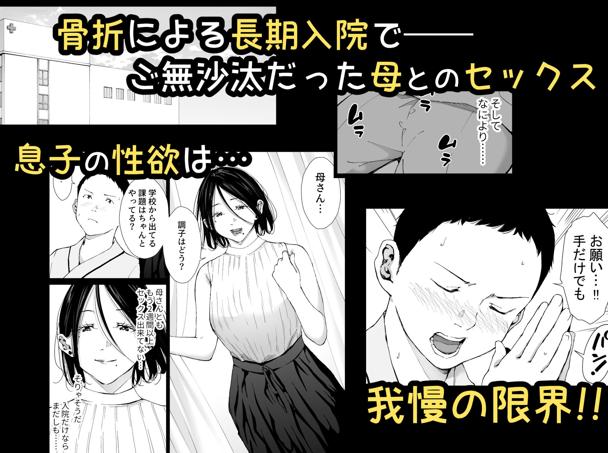 僕の大好きな母さんと思う存分セックスできる日 5【ひげふらい】