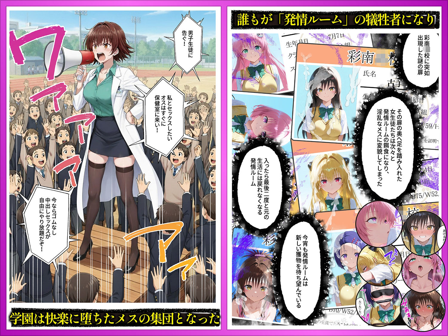 発情ルーム 総集編 その部屋は絶対に入ってはいけない―【ももまろ】の無料抜きポイント画像