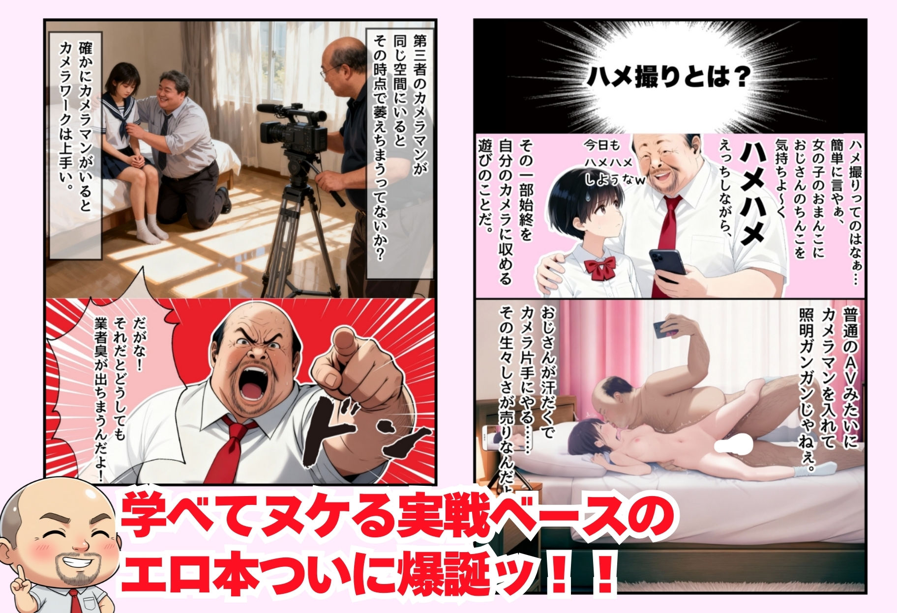同人AVで月収100万を稼ぐ！ ハメ撮り撮影テクニック大全【淫乱ボーイッシュ編】【種付け出版】