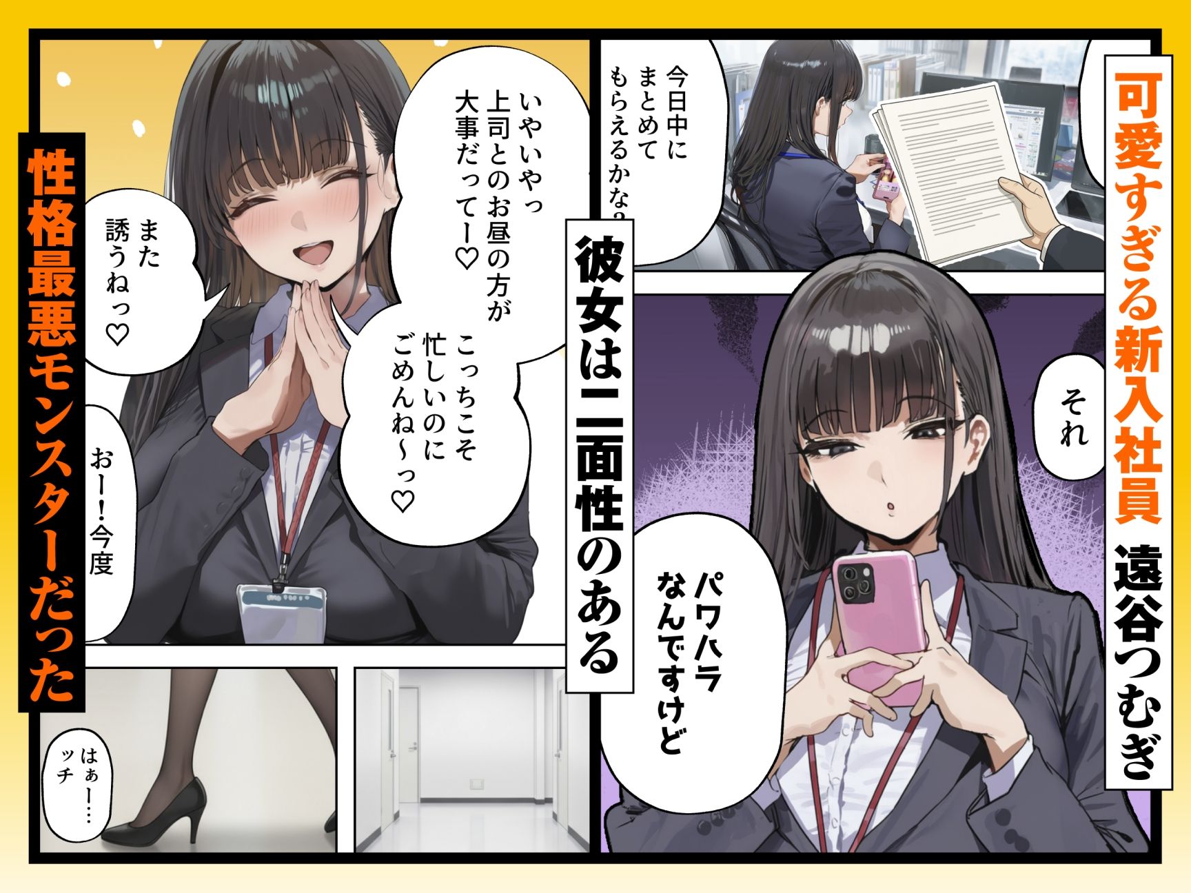 生意気新卒つむぎちゃん 媚薬飲んじゃったせいで嫌いな上司と生ハメセックスしたくてたまらないんだけど！？【すとらいむ】の無料抜きポイント画像