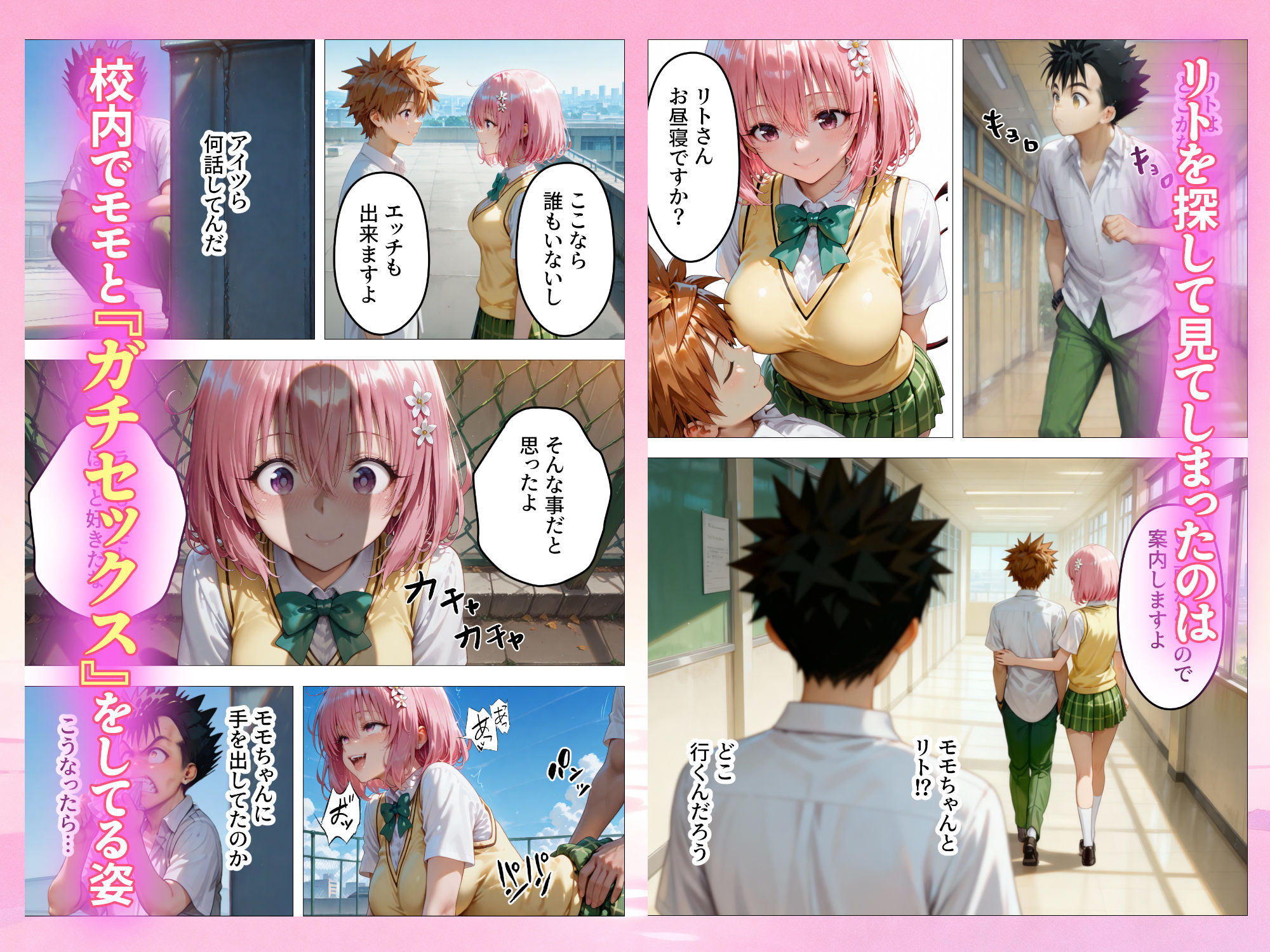 本番あり！？デリヘルノートでとらぶるハーレムをNN強奪してみた 古○川唯 西○寺春菜 籾岡里○【AI魔法おじさん】