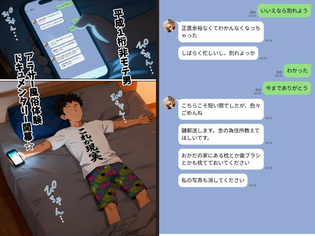 【実話】アラサー独身サラリーマン「オカダ」西●口 ナース編【実話本舗】の無料抜きポイント画像