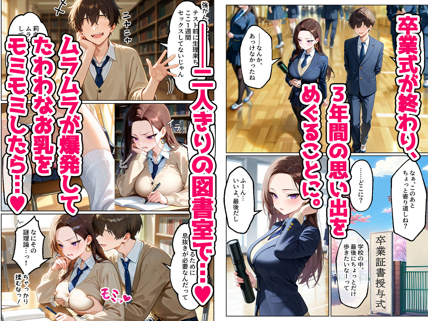 強気だけど実はチョロすぎる幼馴染ギャルー卒業・妊娠編ー【イチャラブ堂】