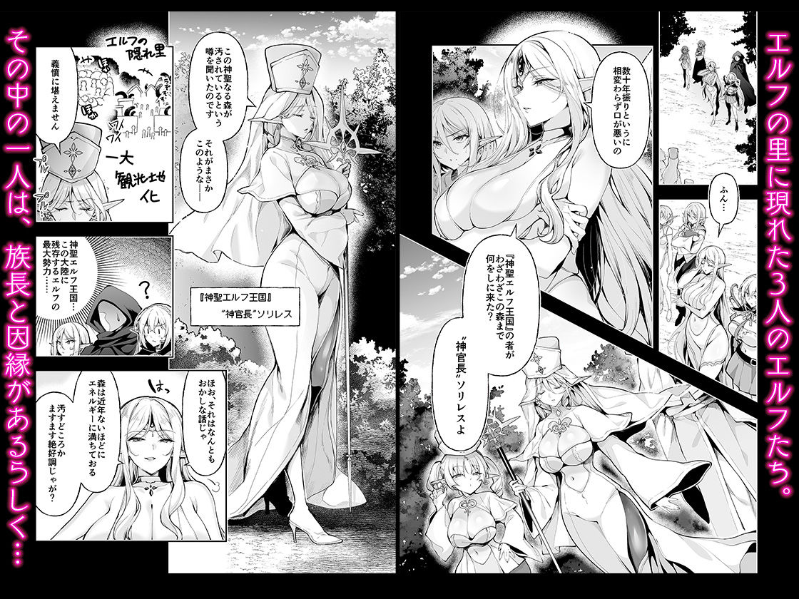 エルフに淫紋を付ける本 LEVEL:9【にのこや】の無料抜きポイント画像