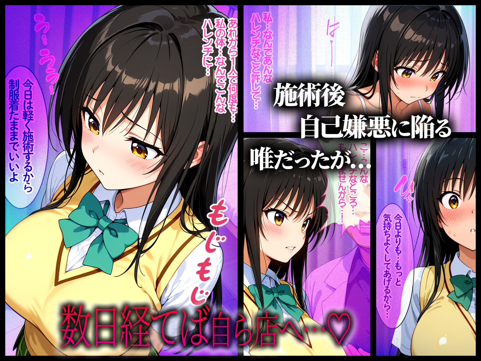 性を取り締まる風紀委員が…媚薬マッサージで快感の虜にされる話【Residence】
