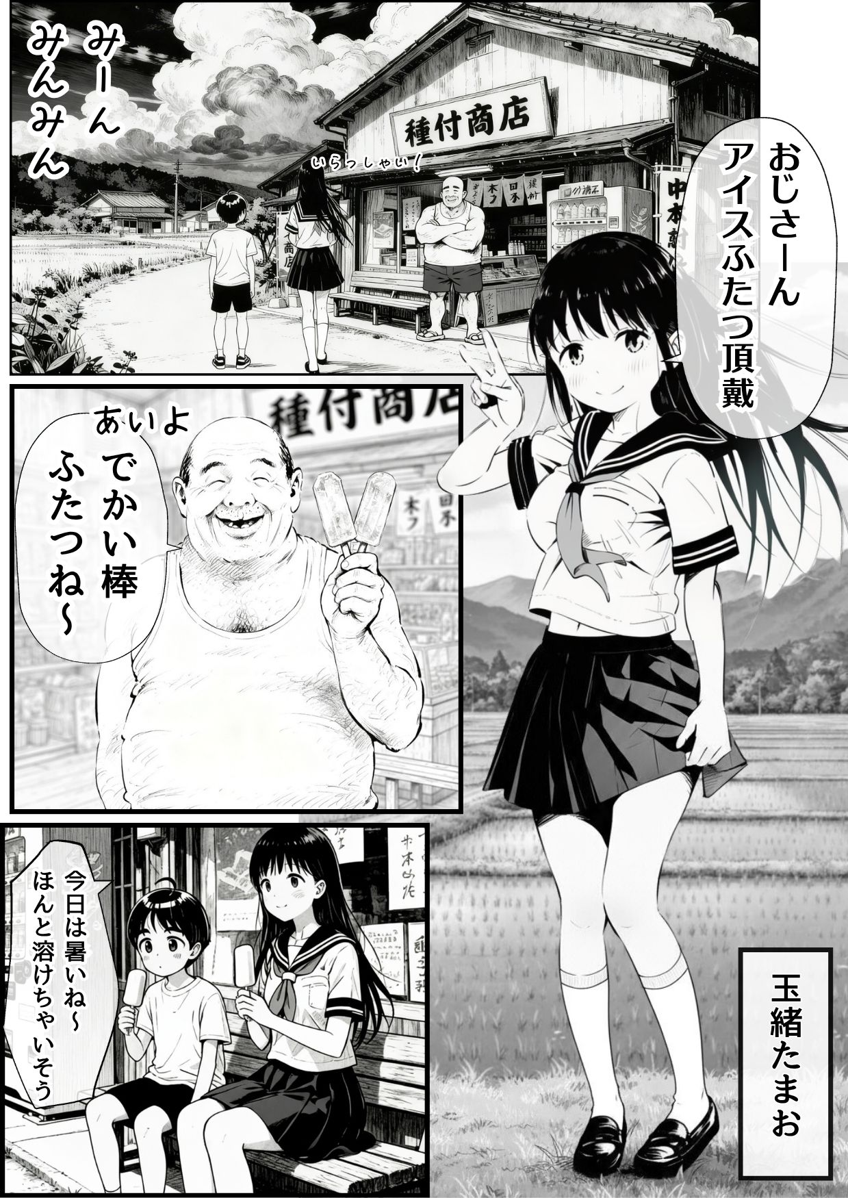【僕のNTR夏休み】あの日見た種付けプレスを僕はまだ忘れられない【種付け出版】の無料抜きポイント画像