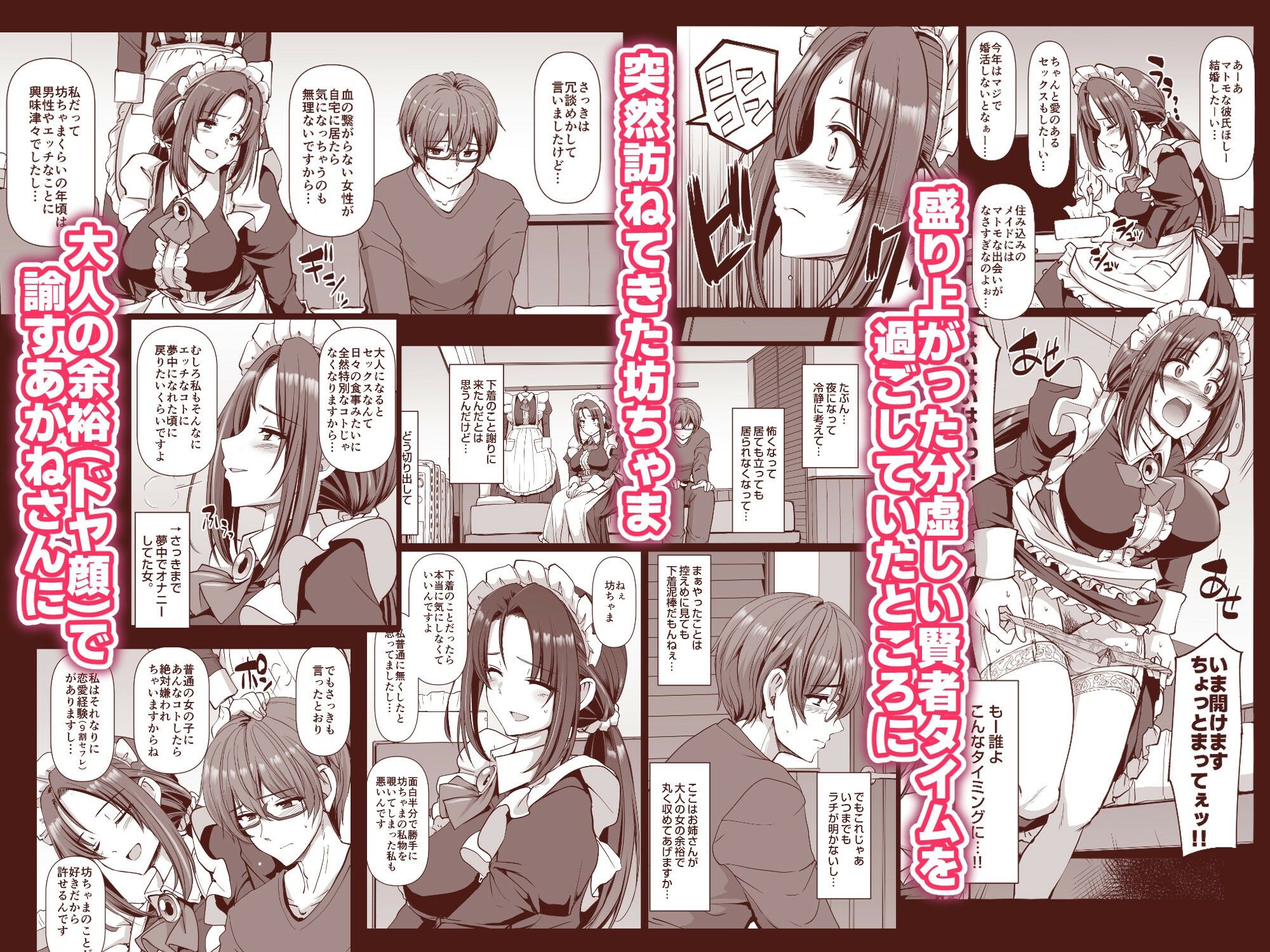 ポンコツ独身メイドあかねさん（28）【人生横滑り】