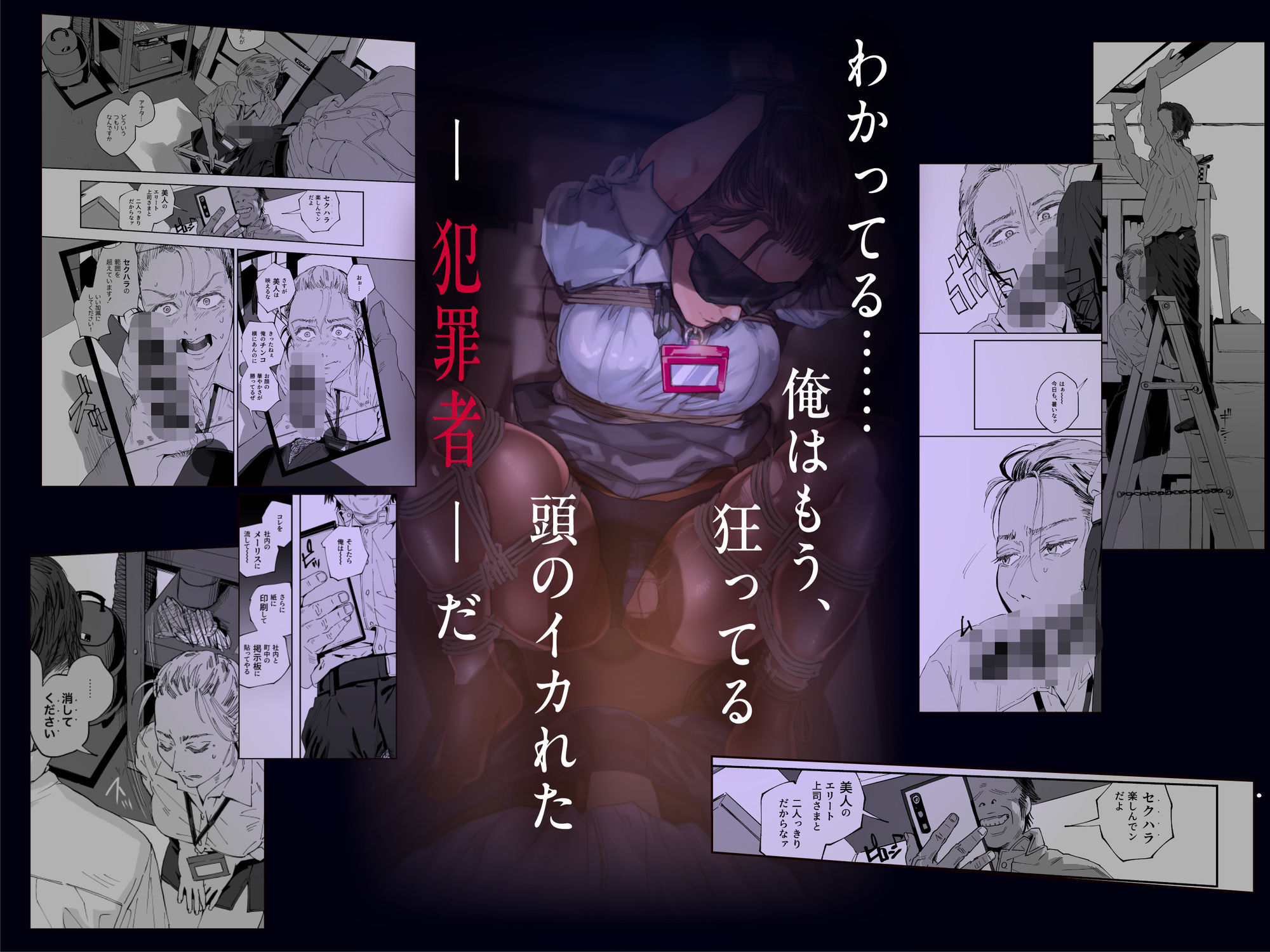 職場のエリート美女上司は、ただの気の強い処女でした！2 ガチ泣きで懇願しても絶頂中出し 学歴コンプ丸出しの超ひどい限界おっさんに 職場で全裸まで剥かれた高学歴女【サムライ忍者GREENTEA】の無料抜きポイント画像