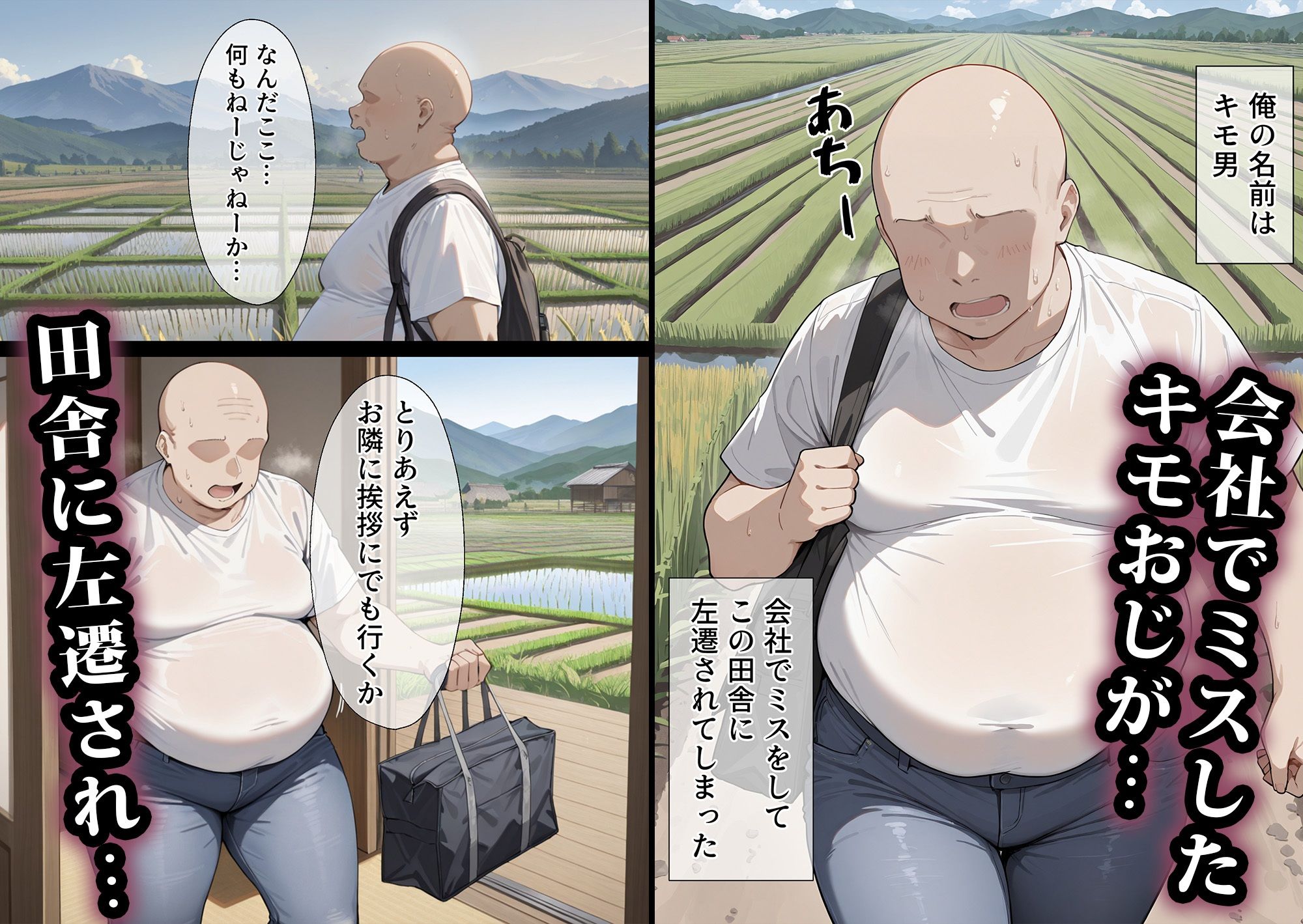 キモおじに寝取られた母娘〜田舎親子編【エロエロ天国】の無料抜きポイント画像