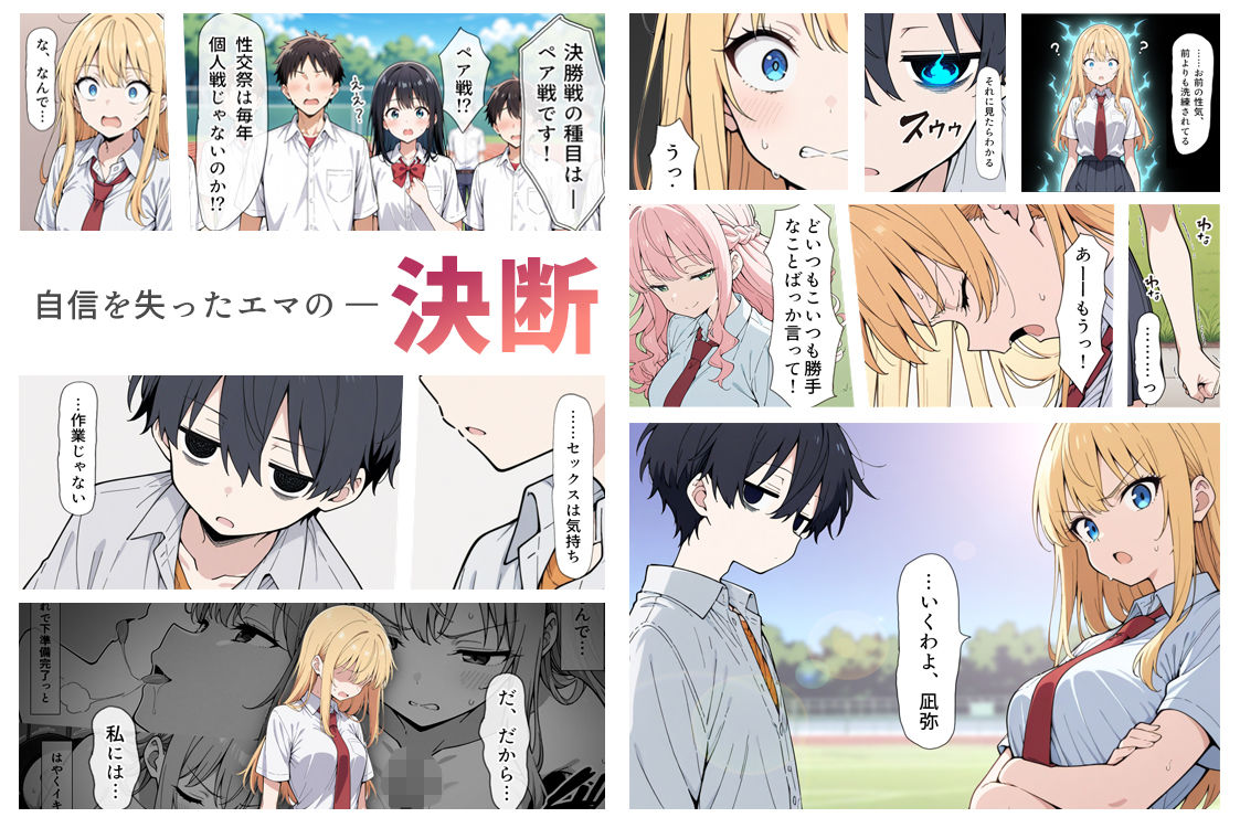 陰キャ転校生はセックス最強 - クラス代表の座を奪われた私 -【こっとろん】