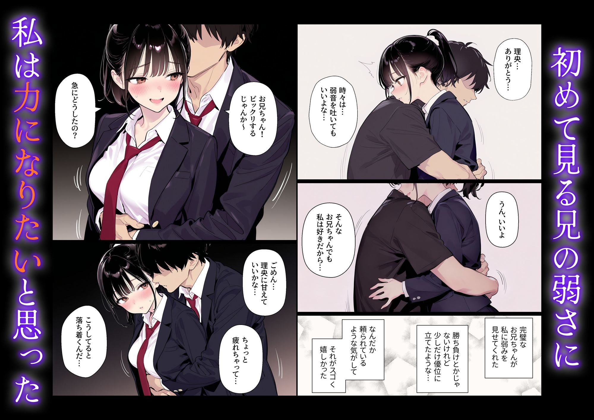 完璧だった兄が彼女にフラれて崩壊、妹への中出し依存セックスがもう止まらない【ニーハイ堂】