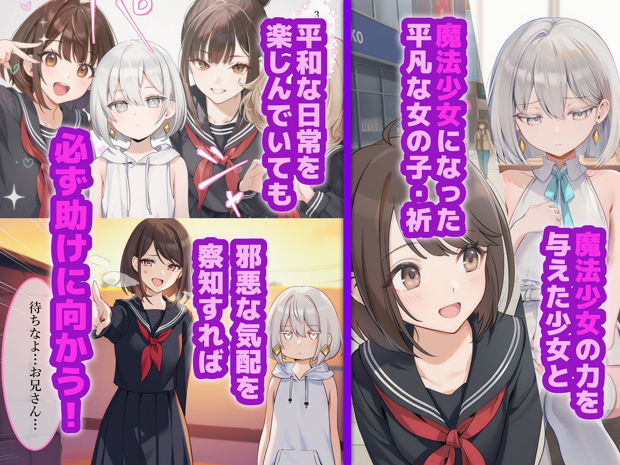 魔法少女WISHES 三人目の魔法少女編【むほー地帯】の無料抜きポイント画像