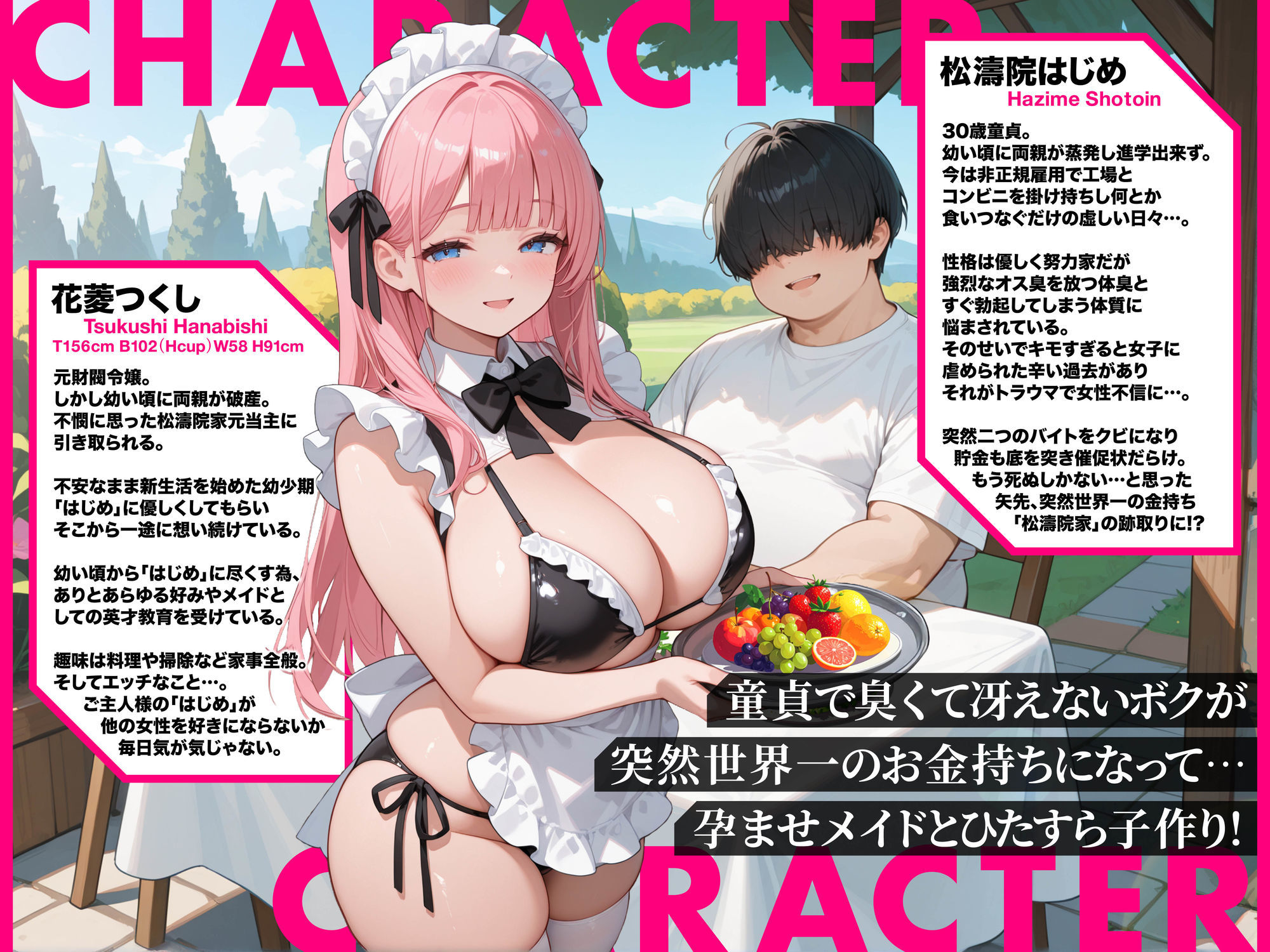 孕ませメイドの子作りご奉仕〜童貞で臭くて冴えないボクが突然世界一のお金持ちになった件〜VOL.1【ZOCKZOCK出版】の無料抜きポイント画像
