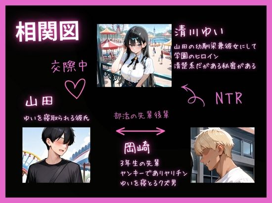 ヤンキーの先輩に秘密を握られ俺の彼女は中出しされまくっていた〜清楚系彼女のNTR〜【ルミナ】の無料抜きポイント画像