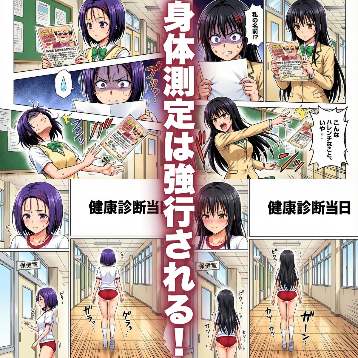 ワシ流 身体測定だよ〜ん HARU＆YUI編【あげもち】