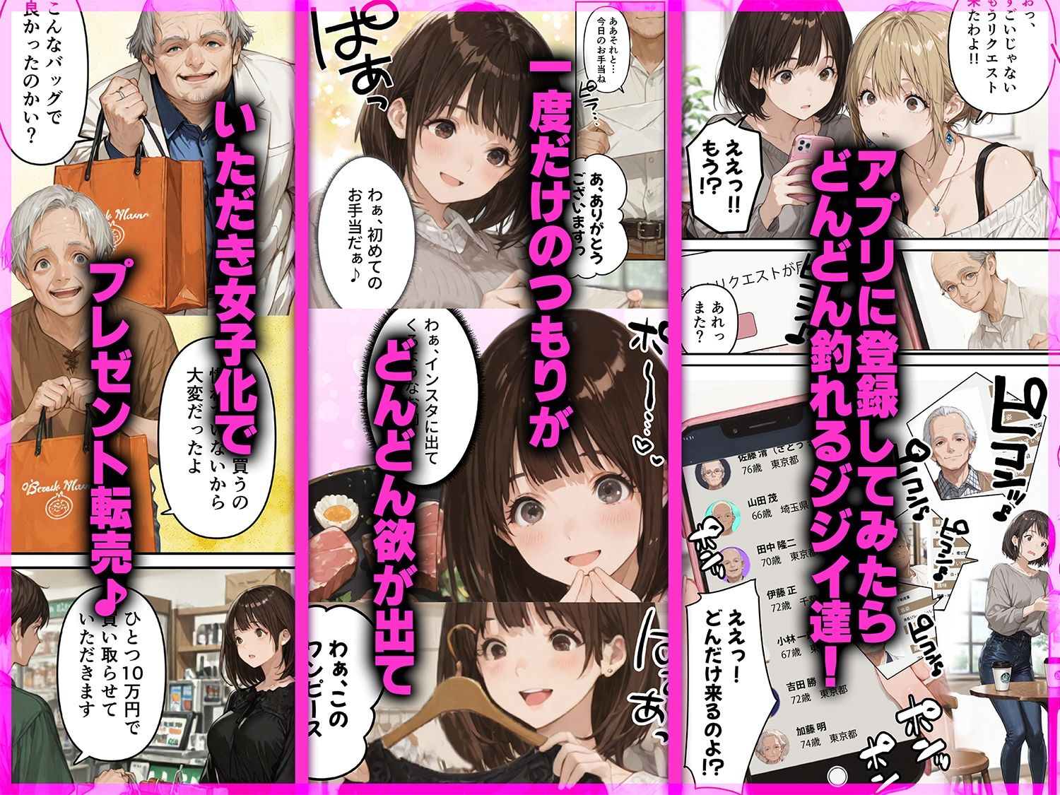 ジジ活、やってます【ももまろ】