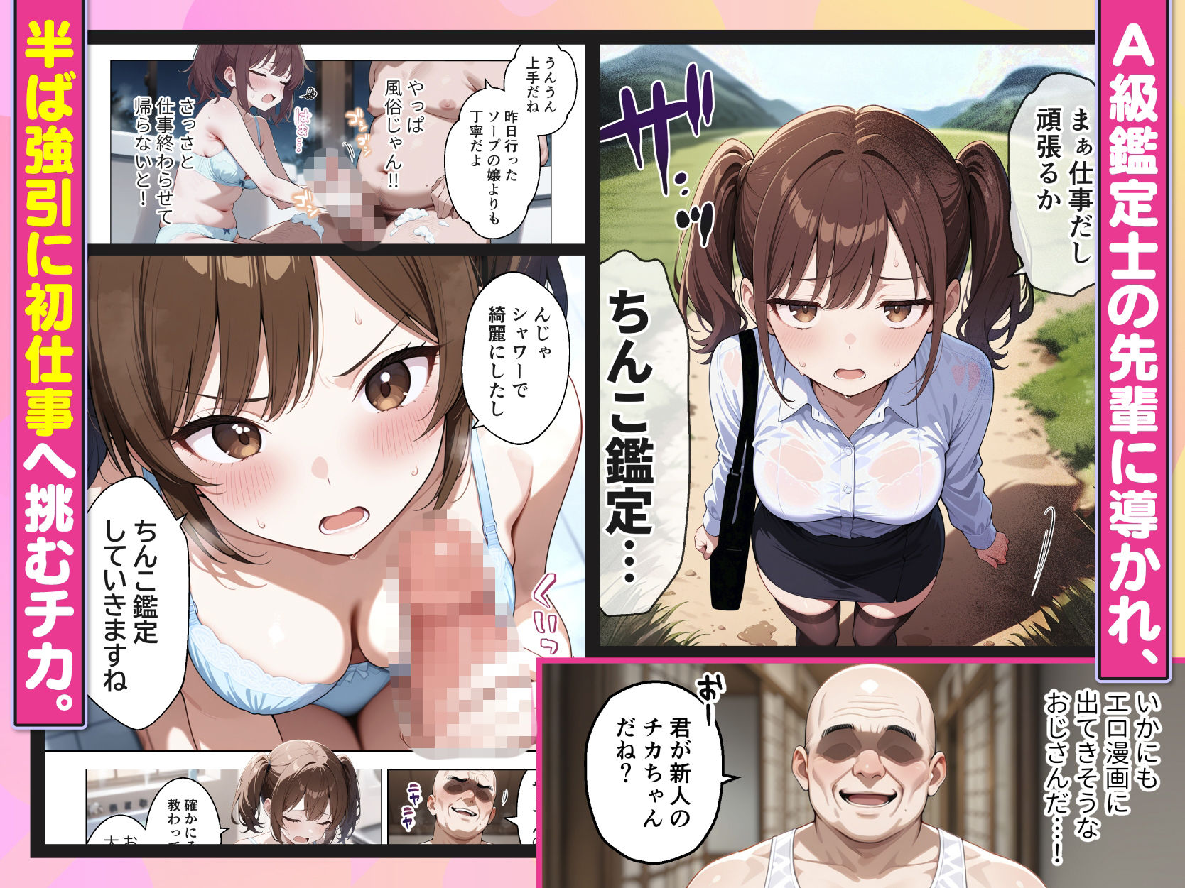 ちんこ鑑定士 〜 崎守チカ（22） の鑑定記録 〜【COMICアイル】