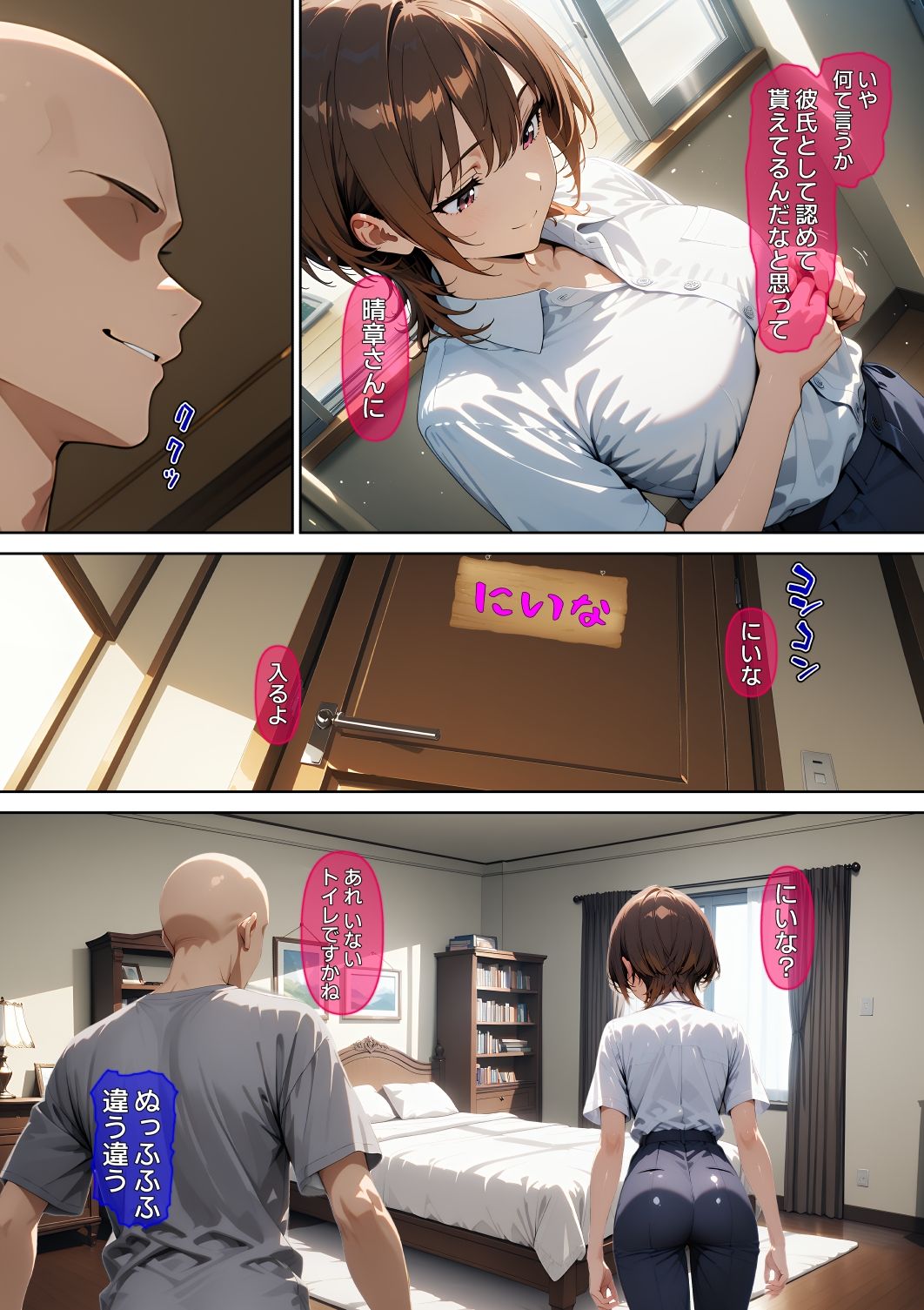 【漫画】横取レ〇プ02【ばななメモリアル】