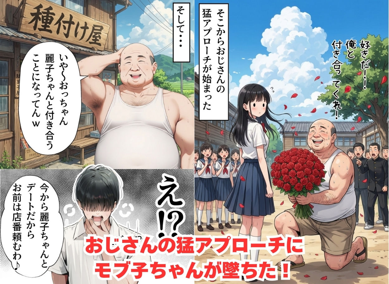 【無料エロ漫画】あの日見た種付けプレスを僕はまだ忘れられない6巻モブ顔編