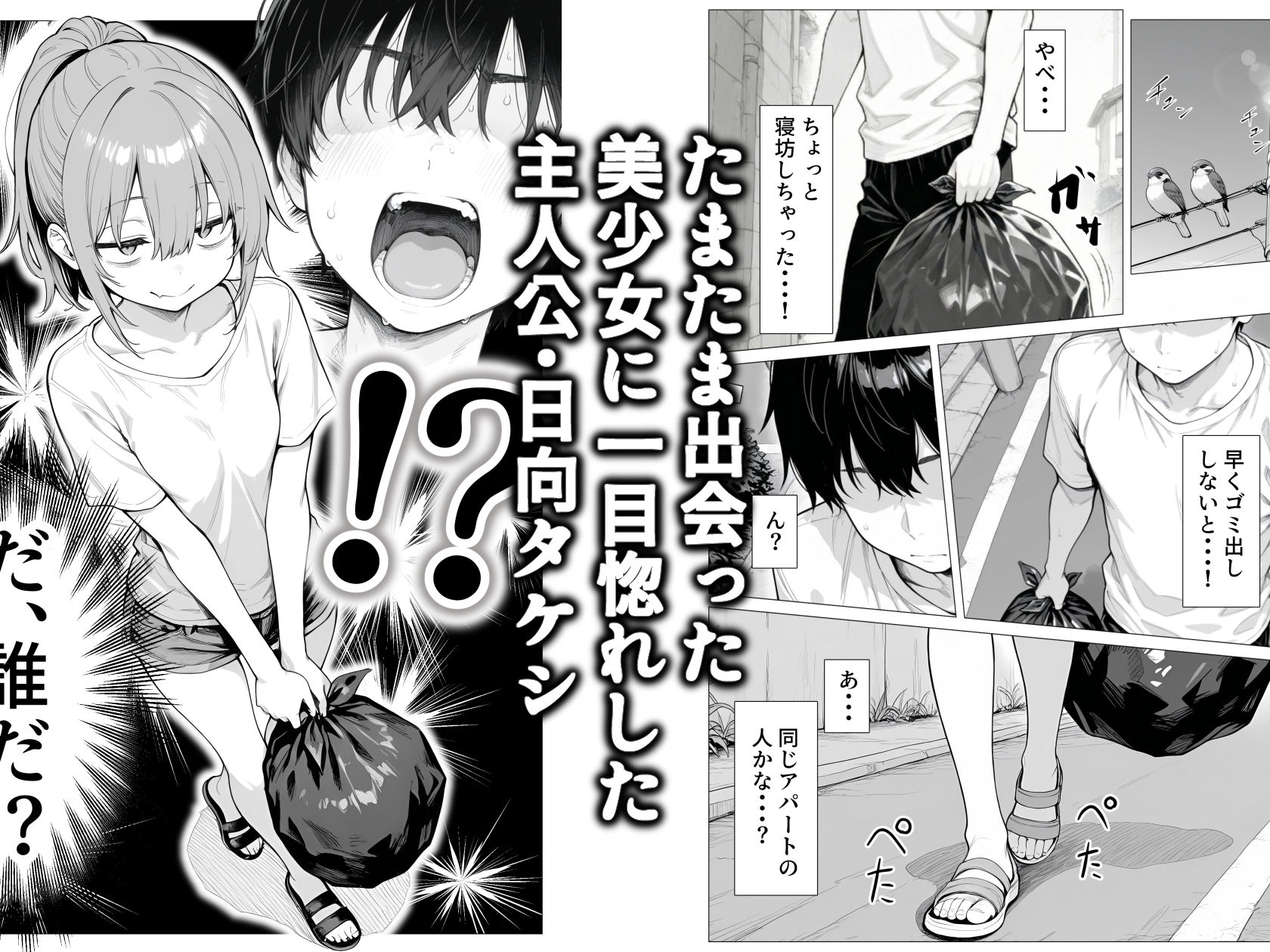 【無料エロ漫画】隣の部屋の退廃〇リBBA