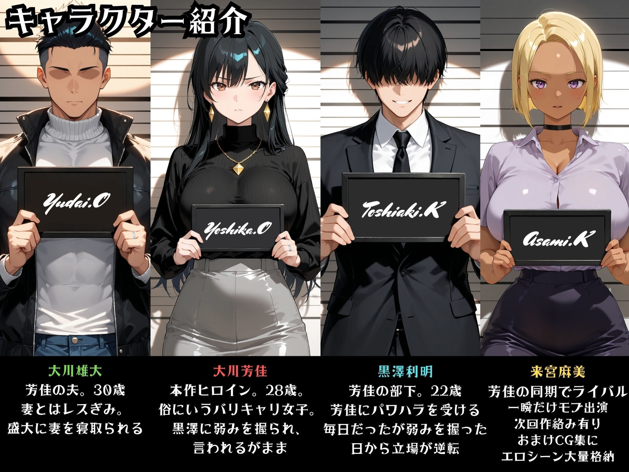 【無料エロ漫画】パワハラ人妻上司 復讐NTR調教 〜弱みを握られて言いなりに〜