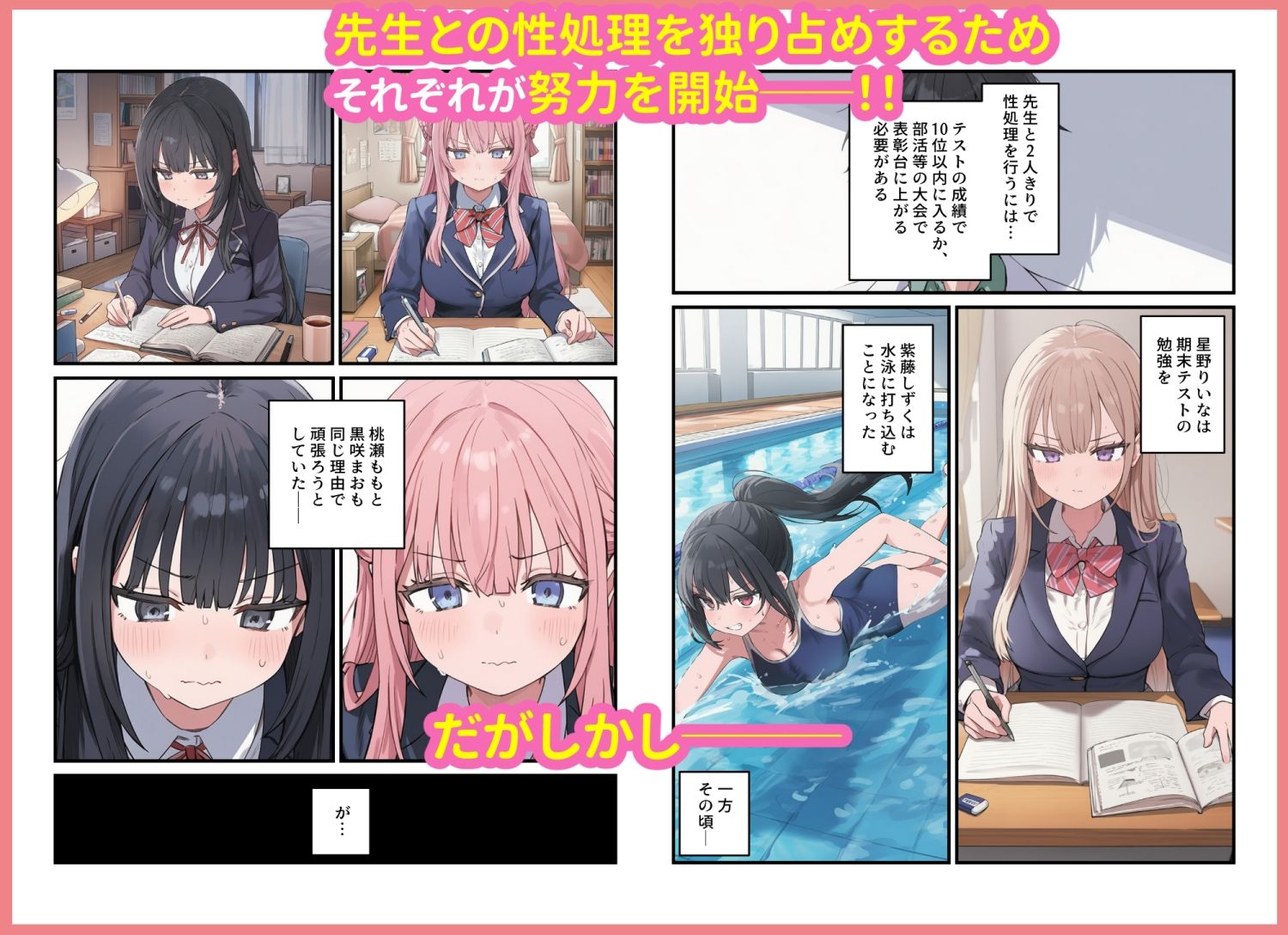 【無料エロ漫画】貞操逆転した世界で ある女子校の性処理係になった件3