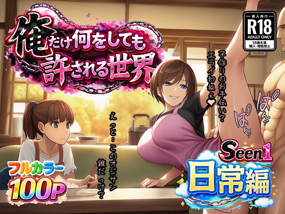 【無料エロ漫画】俺だけ何をしても許される世界seen1日常編