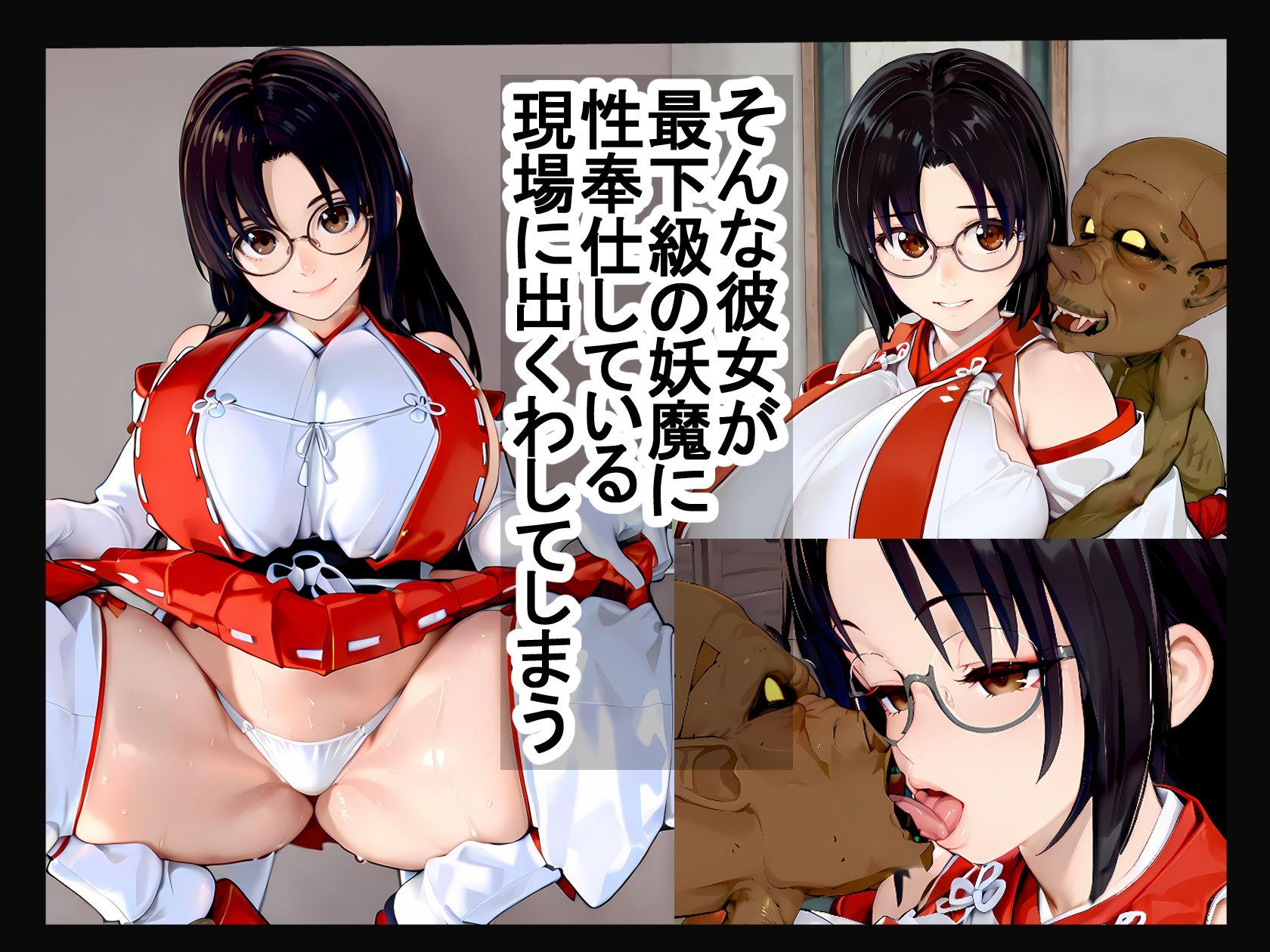 【無料エロ漫画】はぐれ退魔士 退魔士催●外伝
