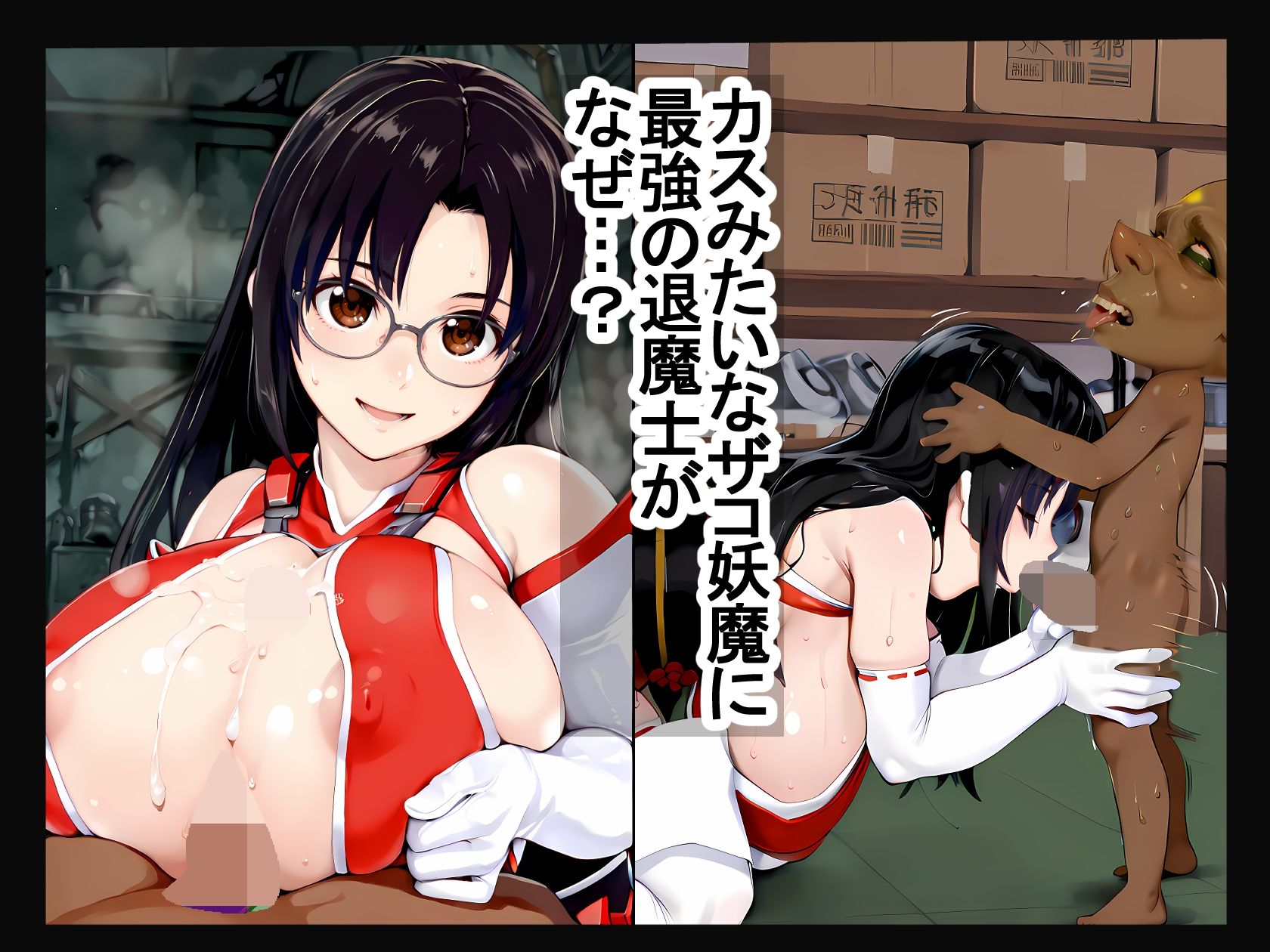 【無料エロ漫画】はぐれ退魔士 退魔士催●外伝