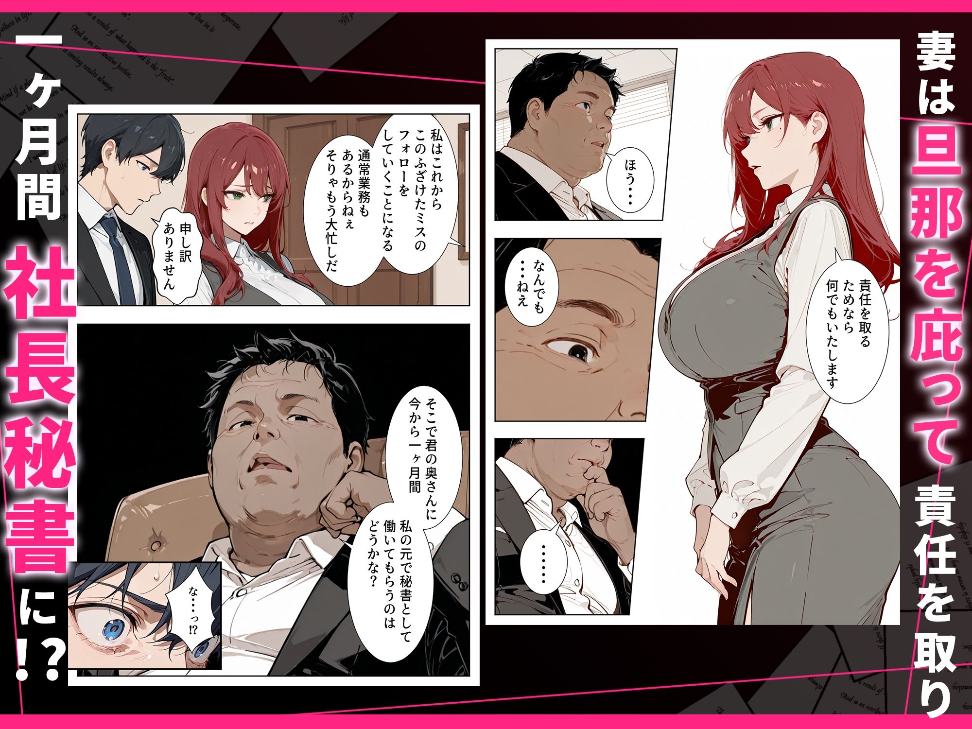 【無料エロ漫画】強気な人妻が1ヶ月間の寝取られ調教でメス堕ちするまで