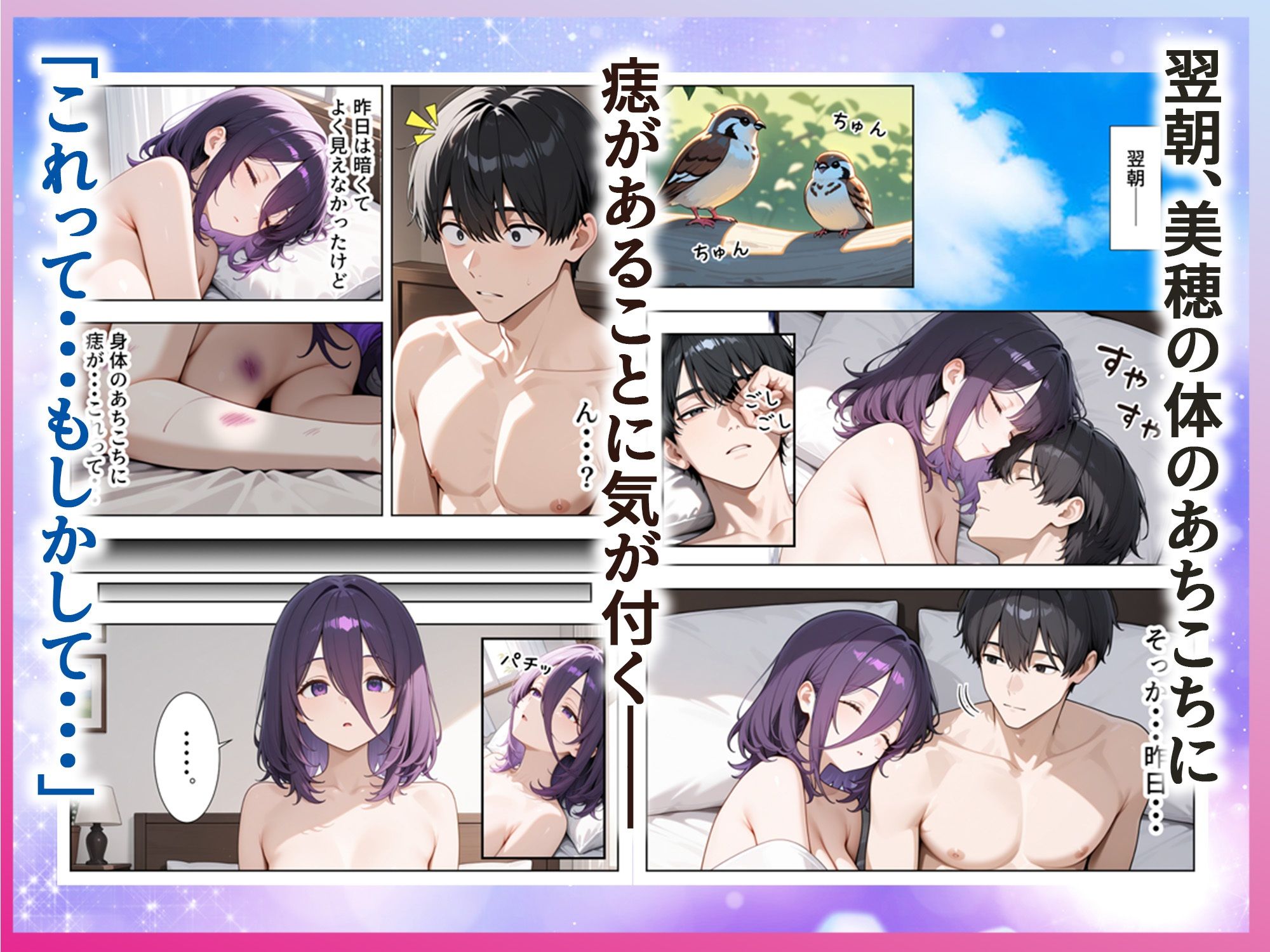 【無料エロ漫画】雨の日に出会った人妻とイチャらぶSEXするまで