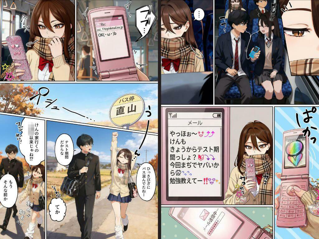 【無料エロ漫画】平成ギャル（18）がチャラ男に捨てられ、童貞幼馴染の価値に気づくまでwww