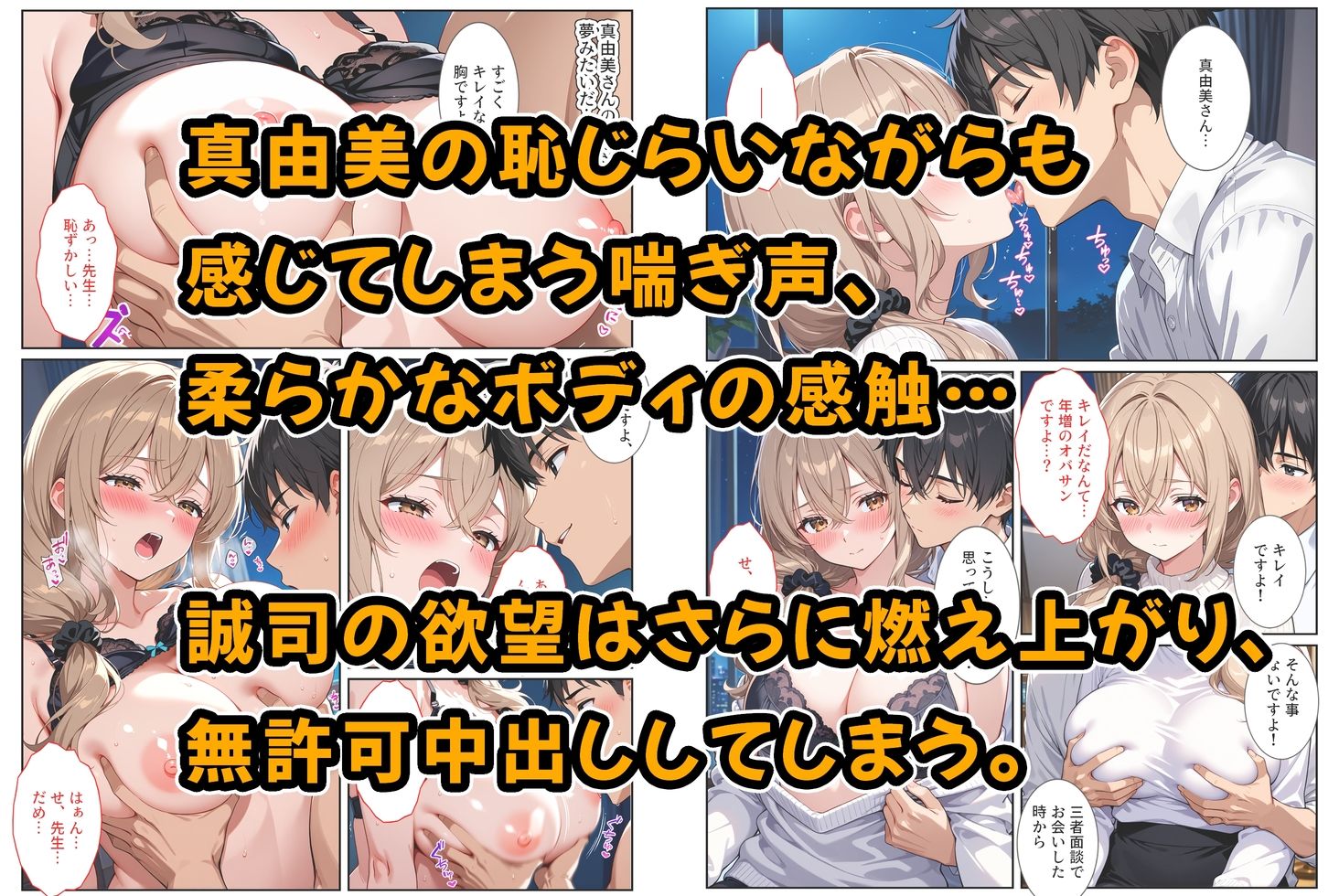 【無料エロ漫画】デリヘル呼んだら教え子のママが来たので孕ませました〜娘も一緒に種付けて腹ボテ家族に〜