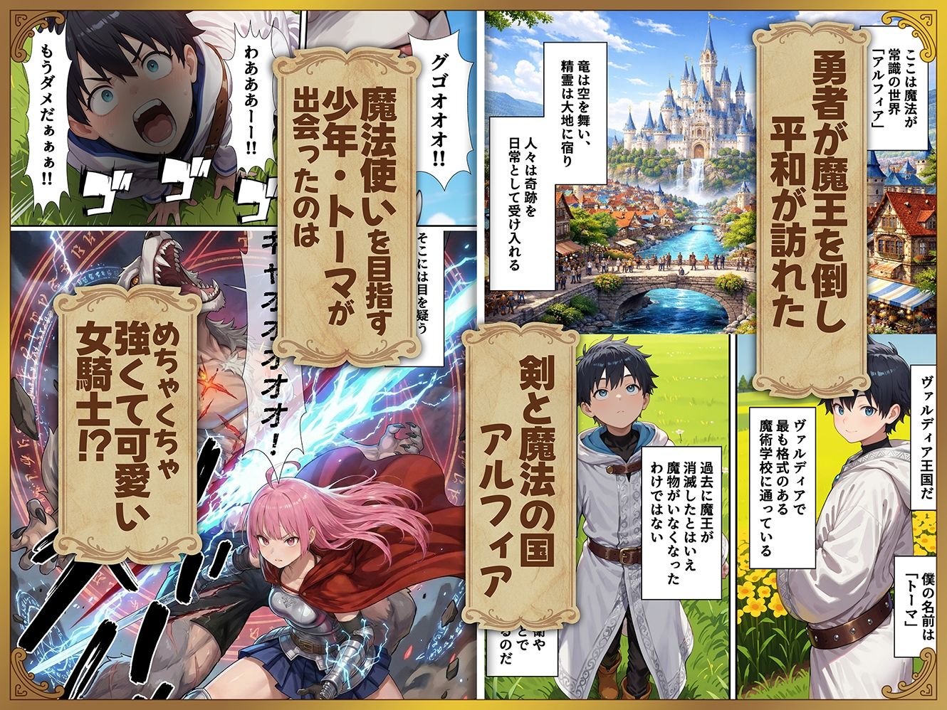 【無料エロ漫画】姫様、勇者やってます（極秘）