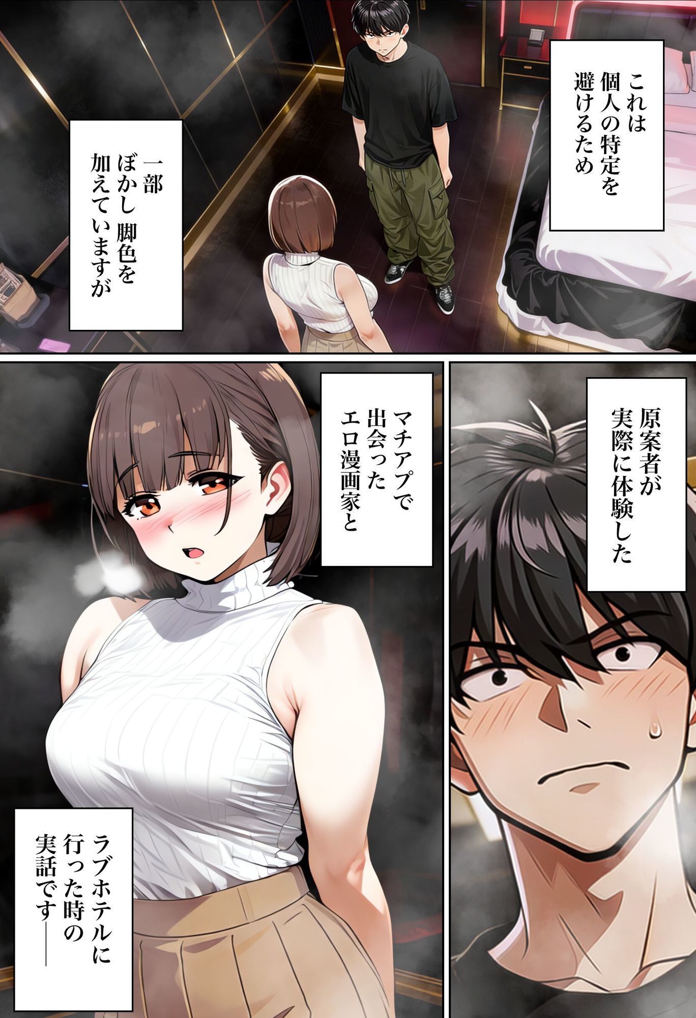 【無料エロ漫画】マチアプでコミケ帰りのムチムチ女エロ漫画家とマッチして、エロ漫画みたいなセックスした話www