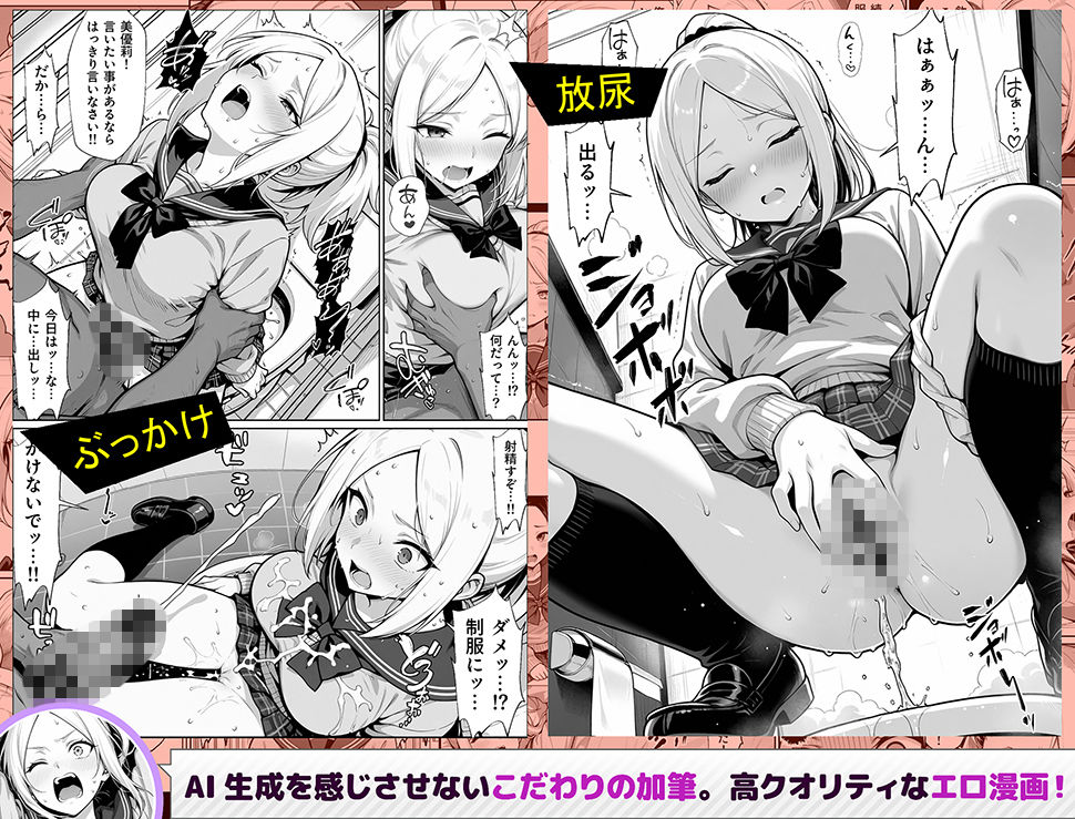 【無料エロ漫画】100日後に妊娠する女子校生 〜井高 美優莉 編〜