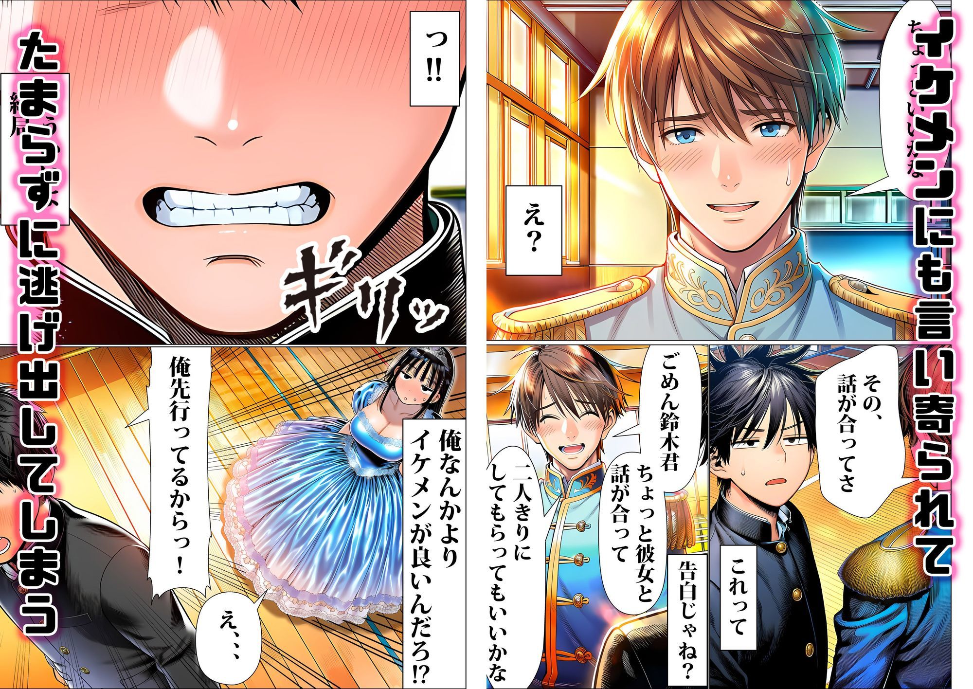 【無料エロ漫画】罰ゲームで地味ブスに嘘告白したら、孕ませちゃって結婚することになった2