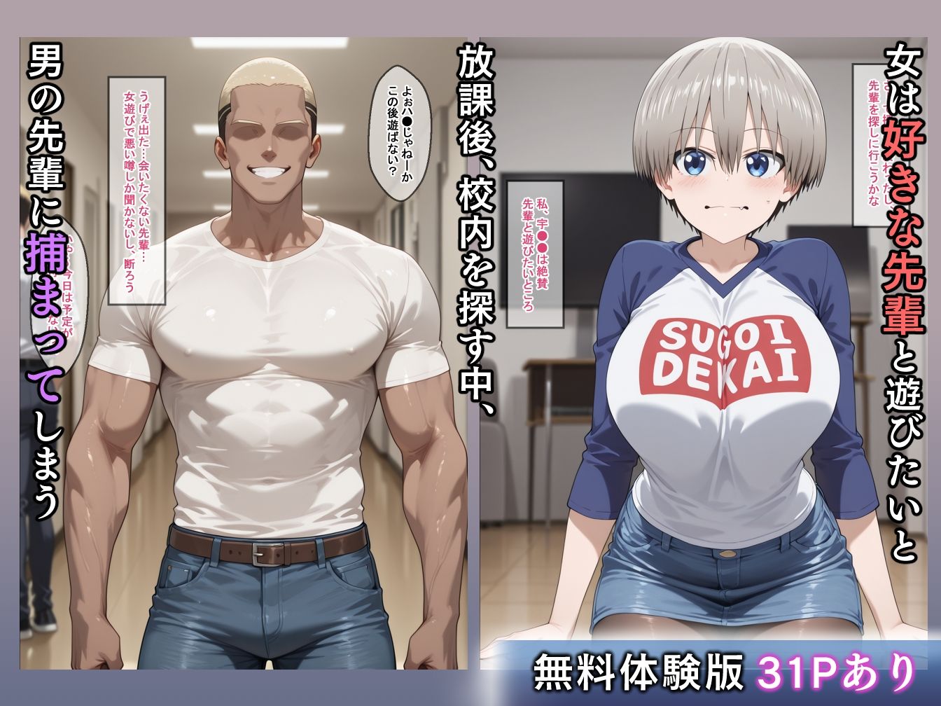 【無料エロ漫画】宇●家のただれた性事情 悪い男のに捕まった彼女たちの末路