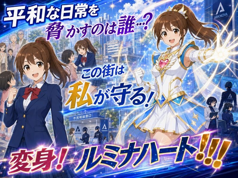 【無料エロ漫画】元・変身ヒロイン！今は悪の組織の広報やってます