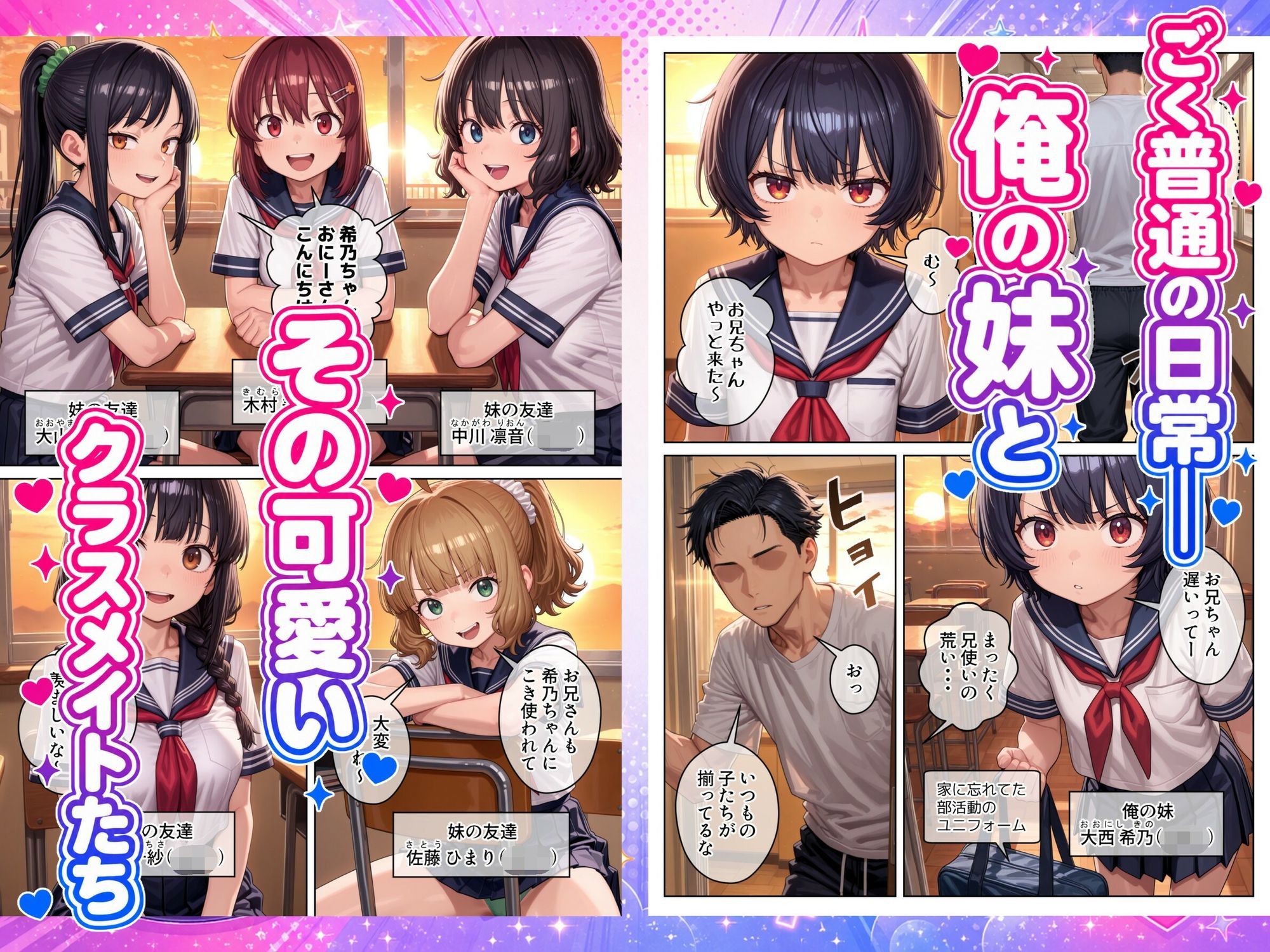 【無料エロ漫画】妹のクラスの身体検査に潜入してみた2