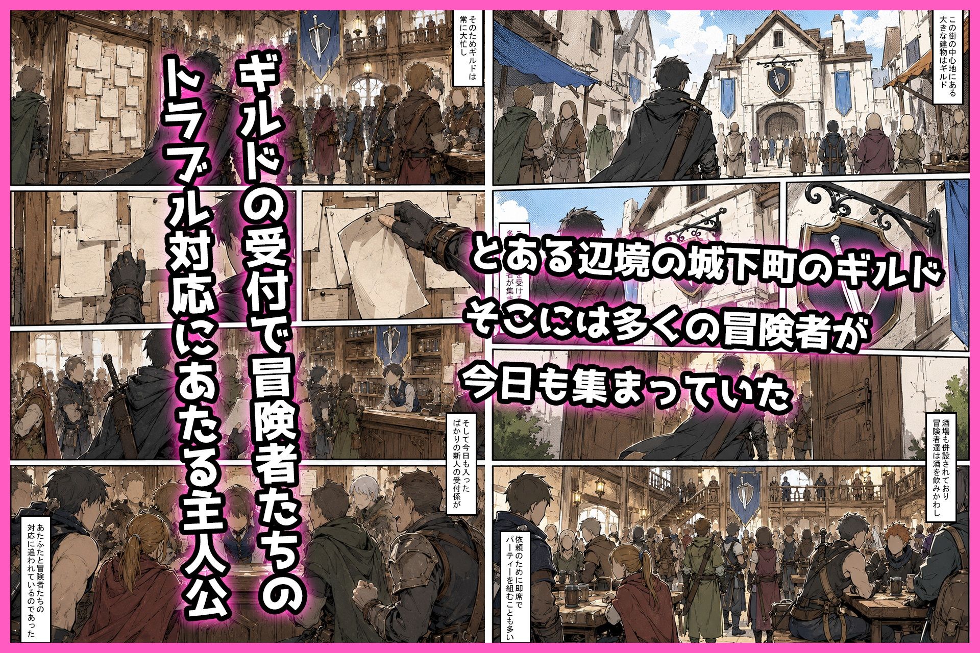 【無料エロ漫画】巨乳ギルド長の甘サドご褒美はだんだん本気の恋になる