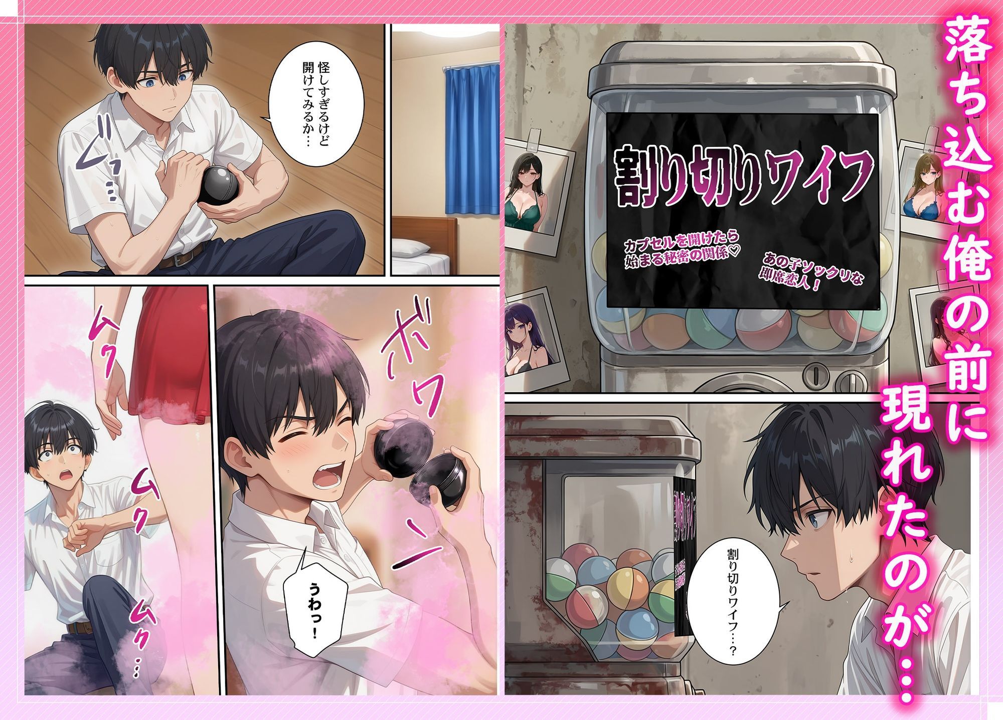 【無料エロ漫画】割り切りワイフ〜叔母そっくりな肉人形をハメ放題〜