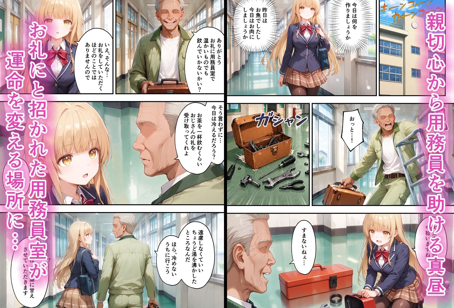 【無料エロ漫画】お隣の天使様がいつの間にか快楽堕ちしていた件