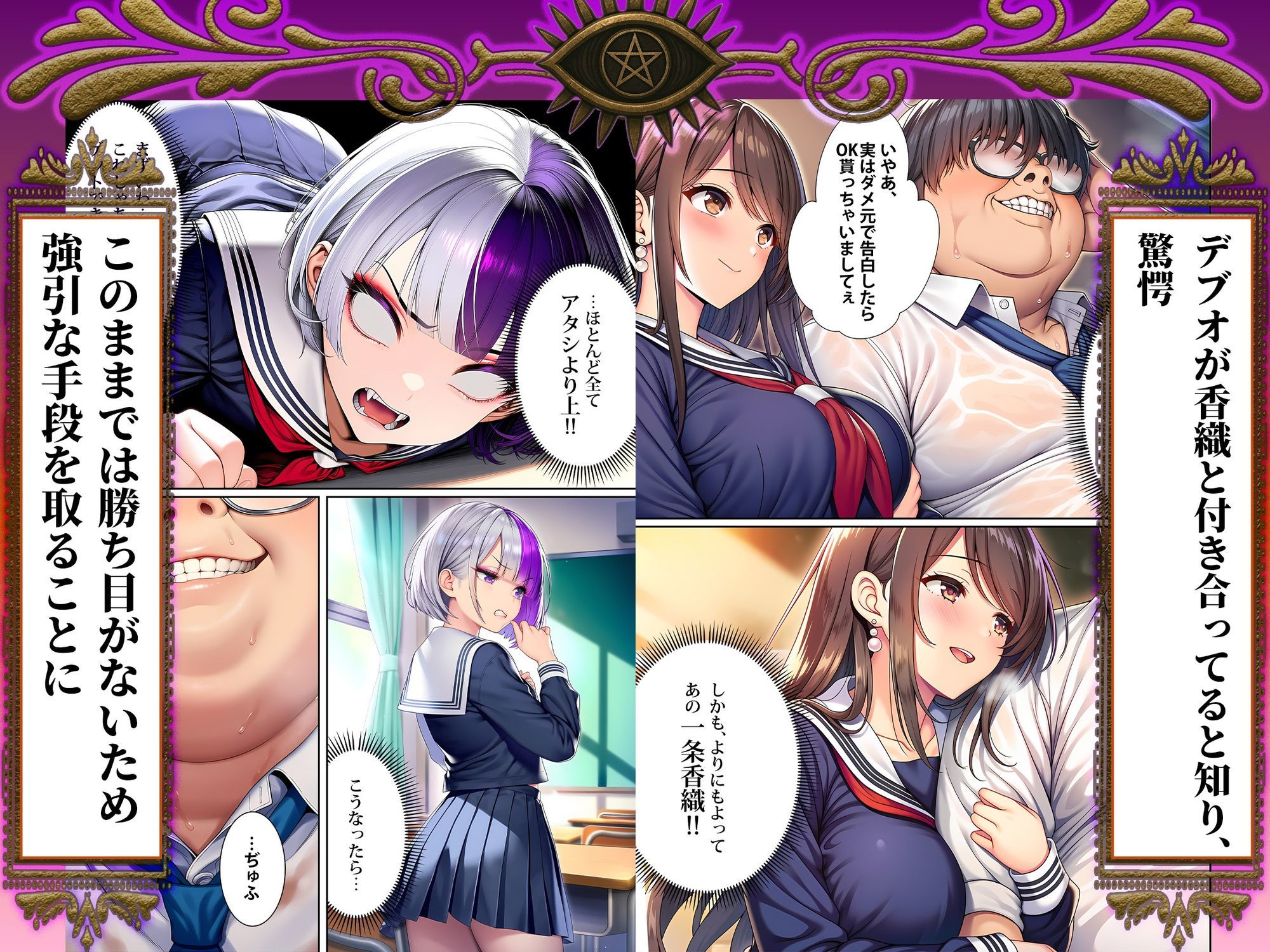 【無料エロ漫画】催●洗脳支配学園II〜逆襲のデブオ〜