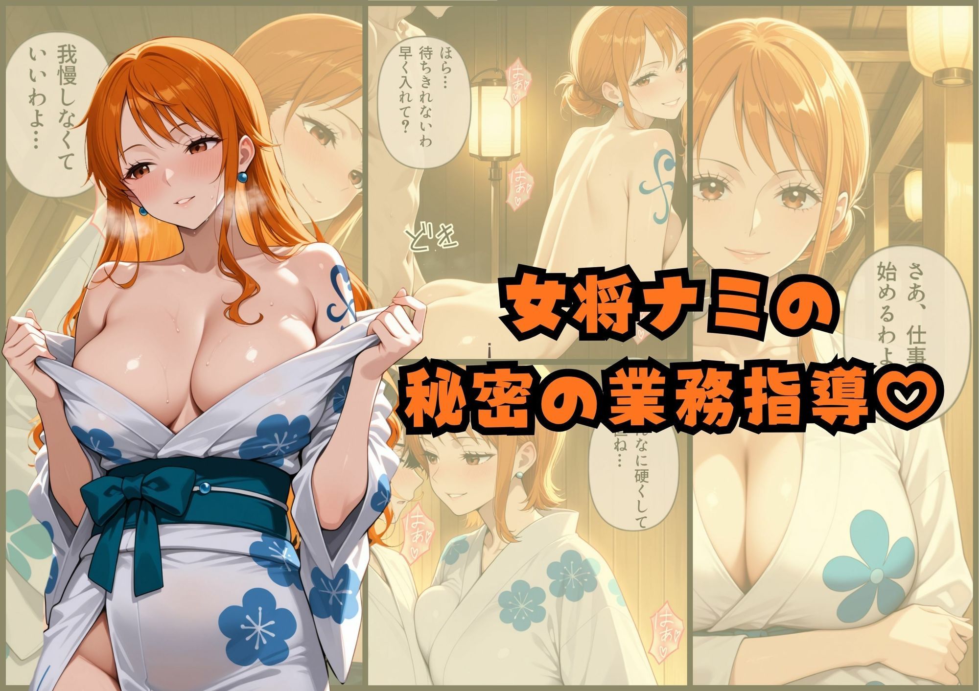 【無料エロ漫画】浴衣美女だらけの極楽宿〜魅惑の旅館住み込みバイト〜